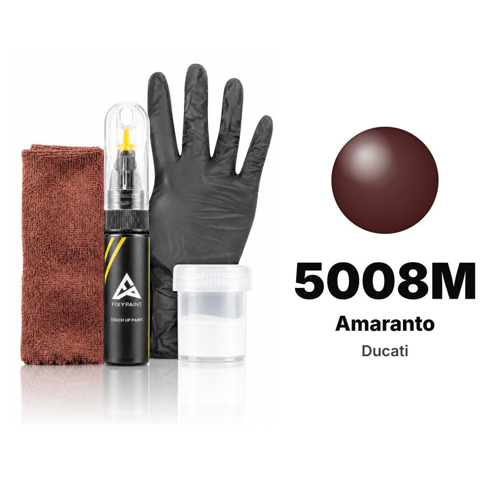 Touch-up paint for Ducati 5008M Amaranto, Complete kit
