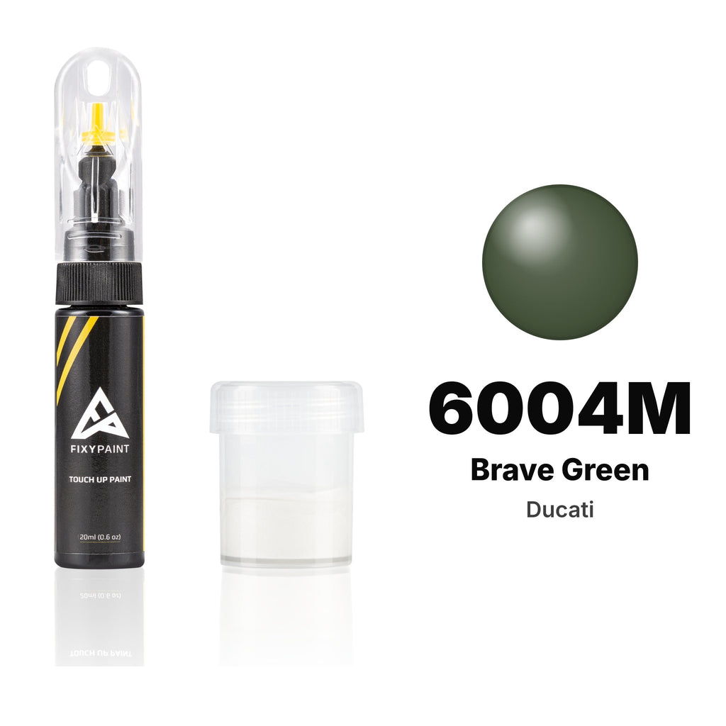 Vernice ritocco per Ducati – 6004M Brave Green (tutti i modelli, dal 2012), kit Standard