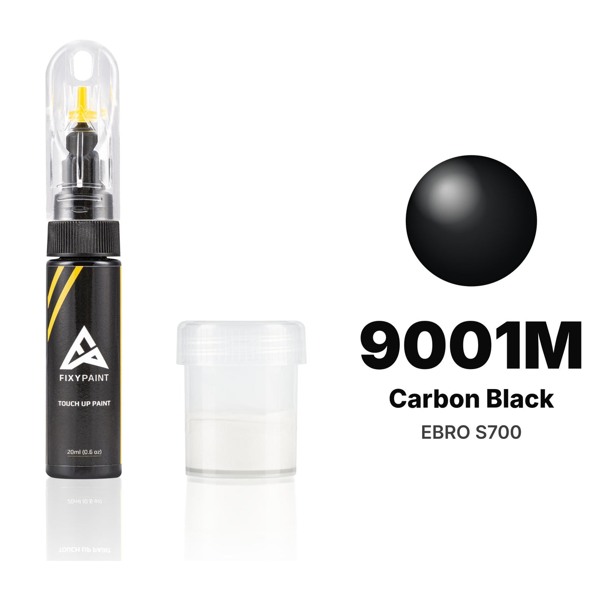 Touch-up paint for EBRO S700 9001M Carbon Black, Standard kit