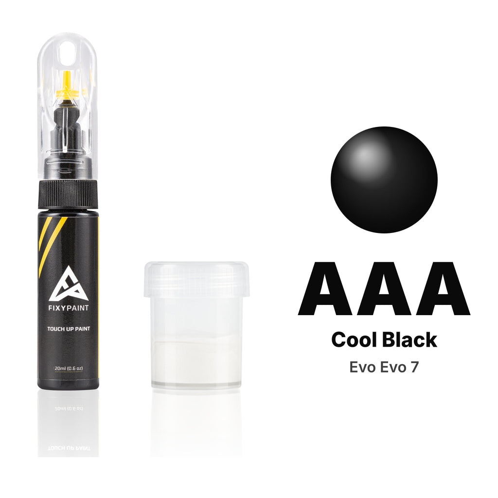 Touch-up paint for Evo Evo 7 AAA Cool Black, Standard kit