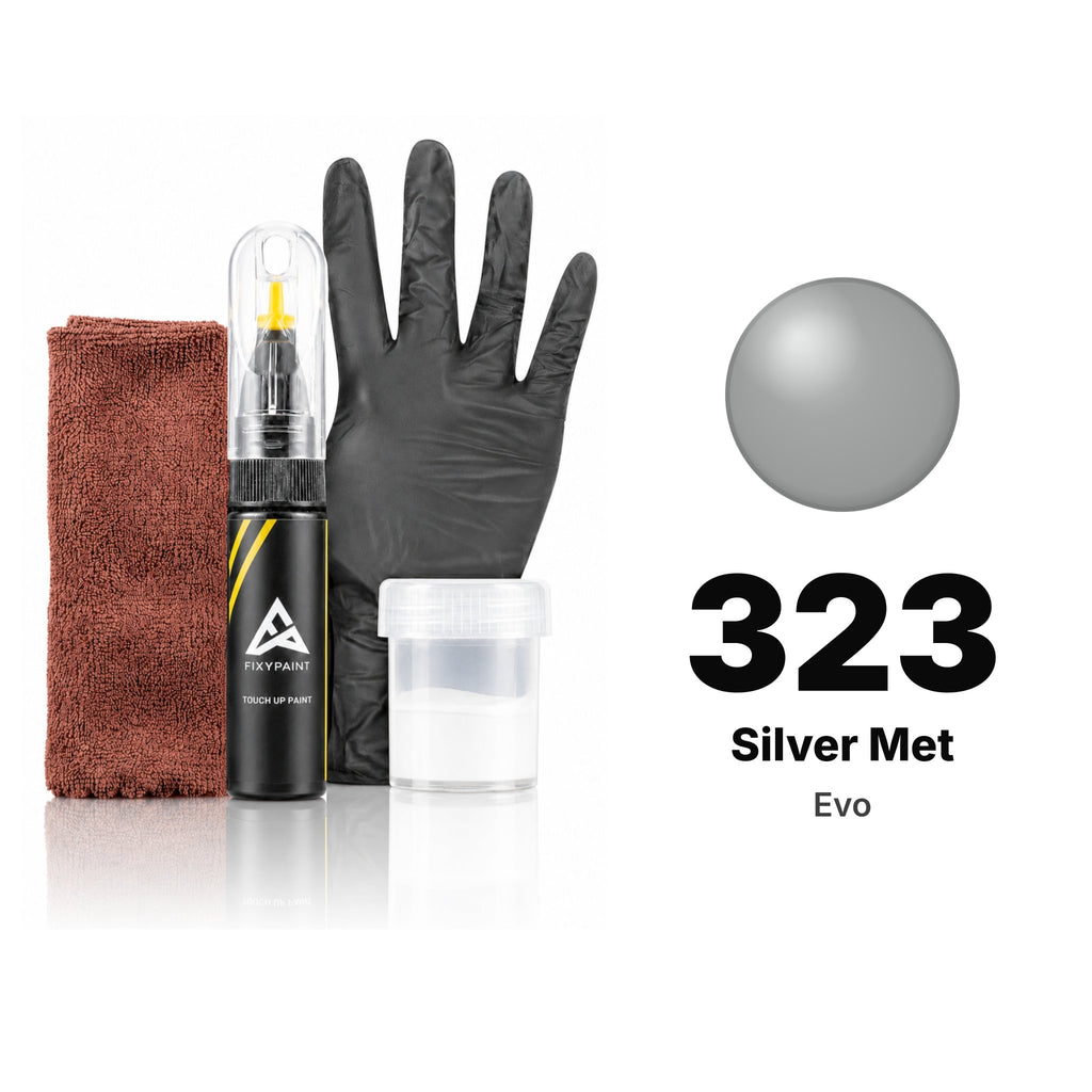 Touch-up paint for Evo 323 Silver Met, Complete kit