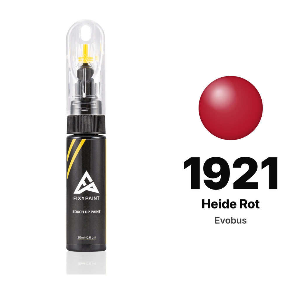 Touch-up paint for Evobus 1921 Heide Rot, Basic kit