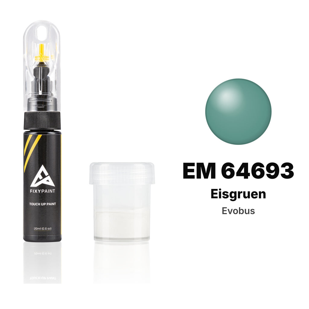 Touch-up paint for Evobus EM 64693 Eisgruen, Standard kit