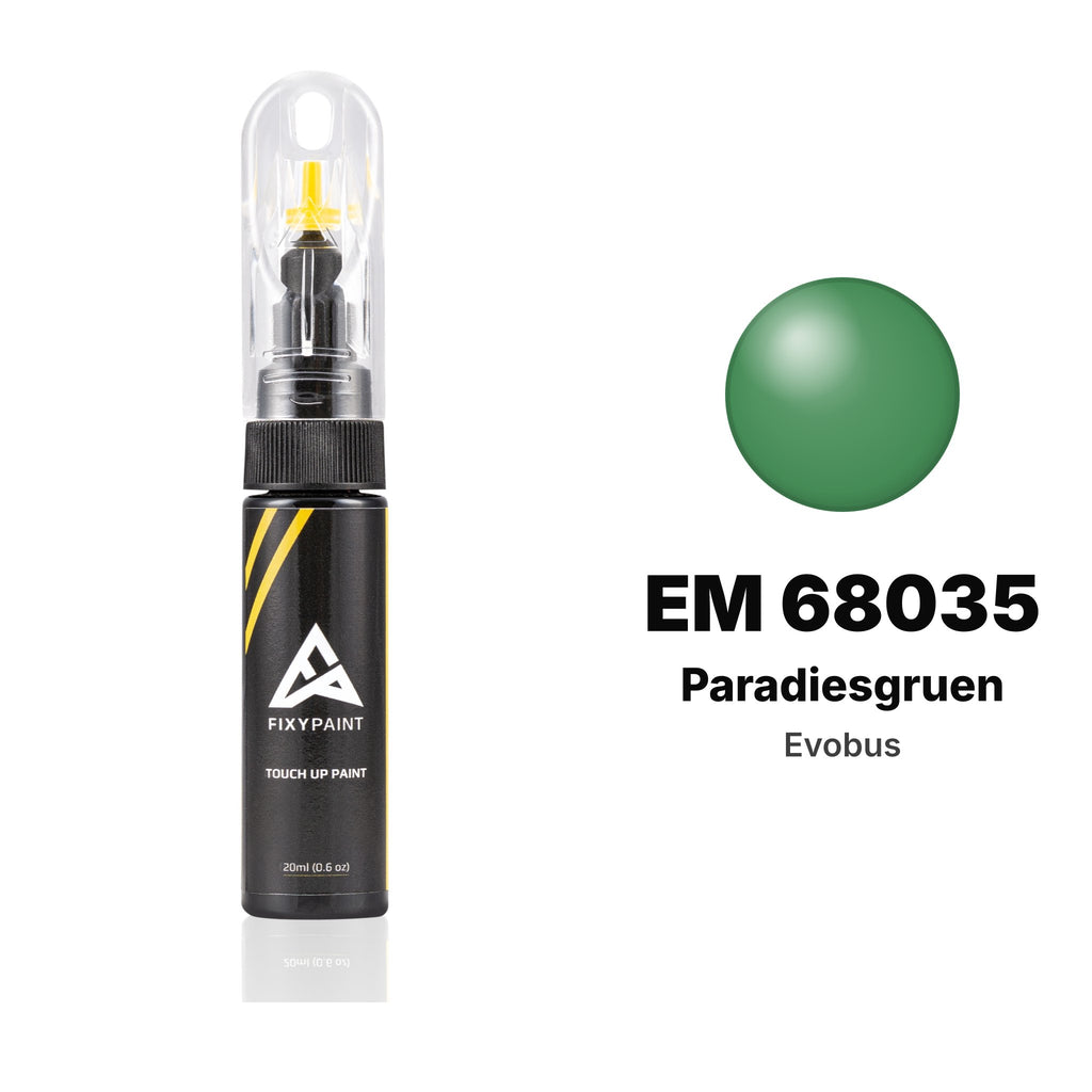 Touch-up paint for Evobus EM 68035 Paradiesgruen, Basic kit