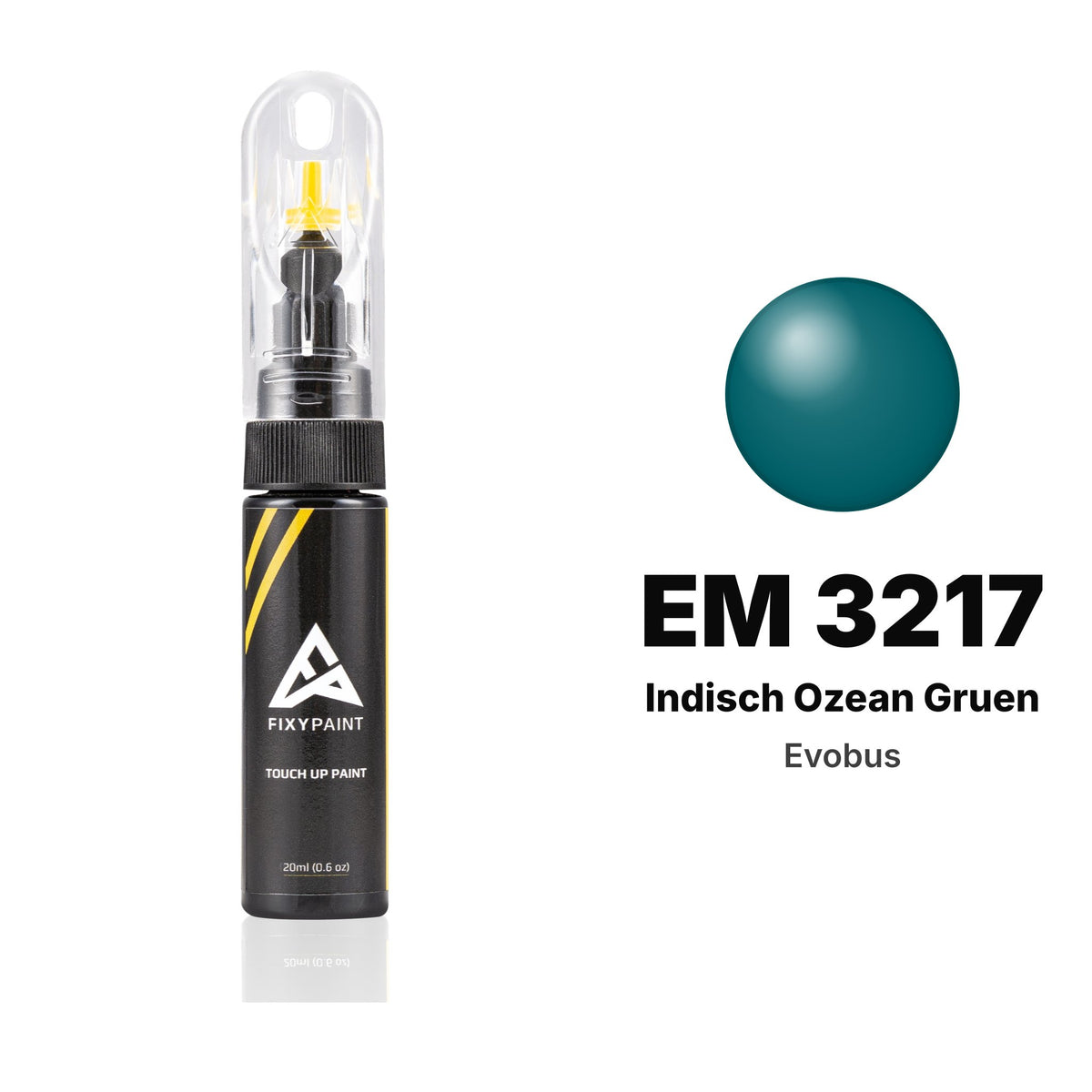 Touch-up paint for Evobus EM 3217 Indisch Ozean Gruen, Basic kit