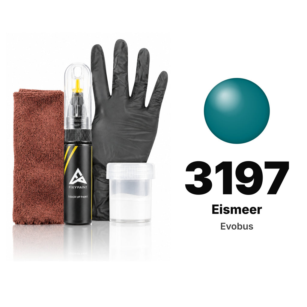 Touch-up paint for Evobus 3197 Eismeer, Complete kit