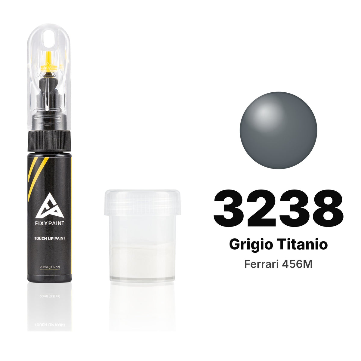 Touch-up paint for Ferrari 456M 3238 Grigio Titanio, Standard kit