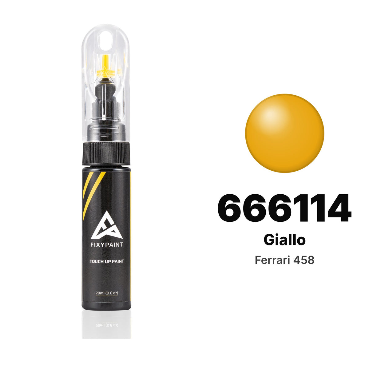 Ferrari 458 666114 Giallo touch-up paint, Basic kit