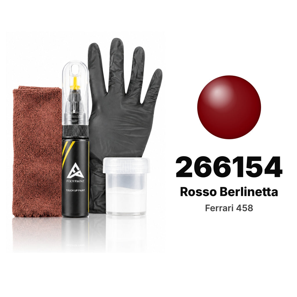 Touch-up paint for Ferrari 458 266154 Rosso Berlinetta, Complete kit