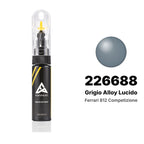 Lackstift für Ferrari 812 Competizione – 226688 Grigio Alloy Lucido (2021–2024), Set Basis