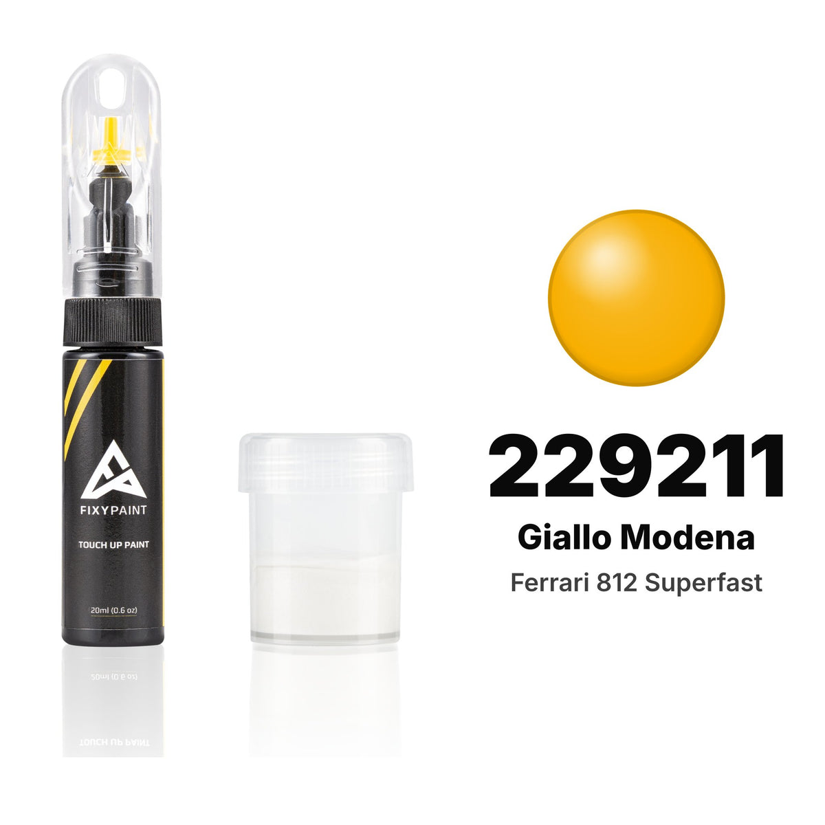 Touch-up paint for Ferrari 812 Superfast 229211 Giallo Modena, Standard kit