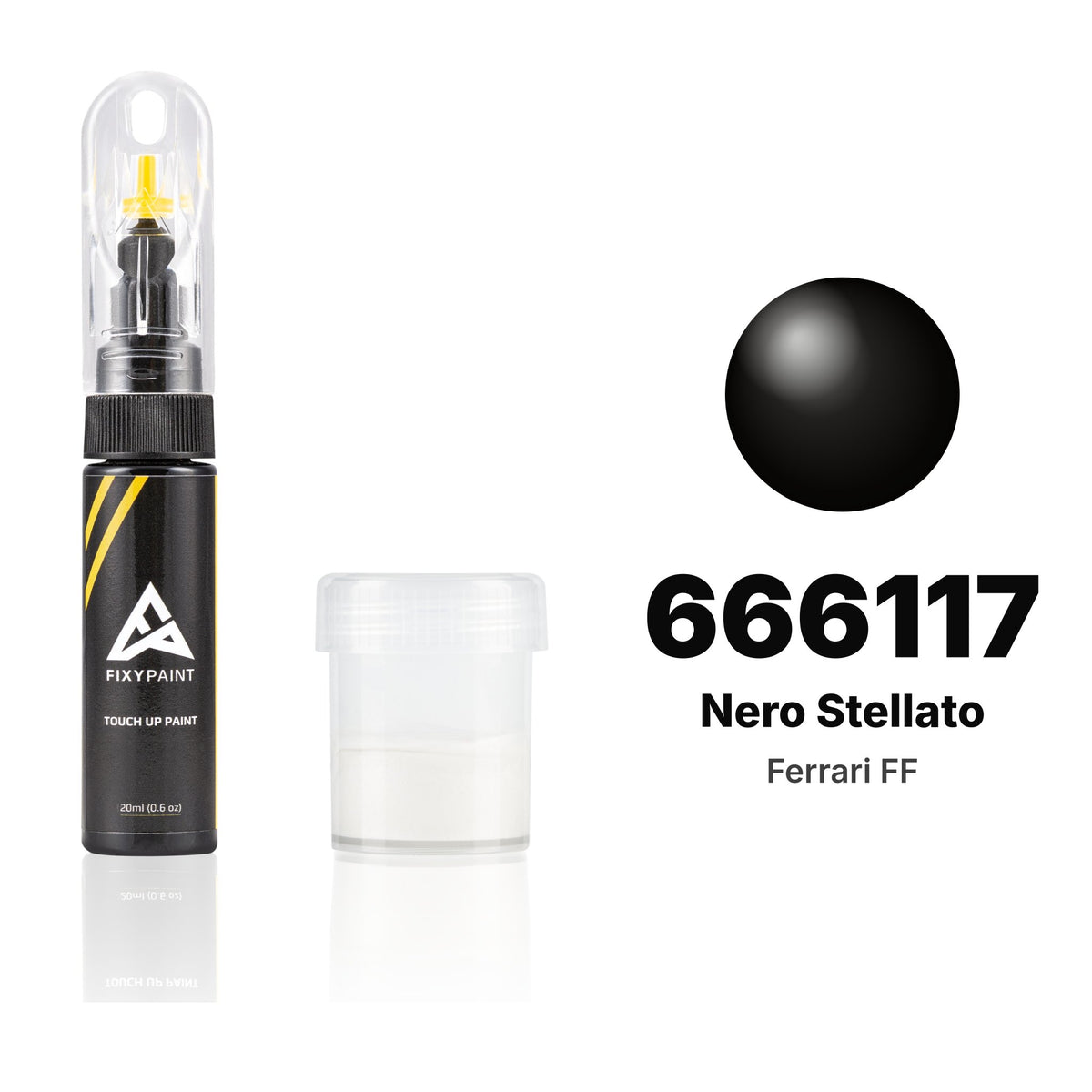 Touch-up paint for Ferrari FF 666117 Nero Stellato, Standard kit