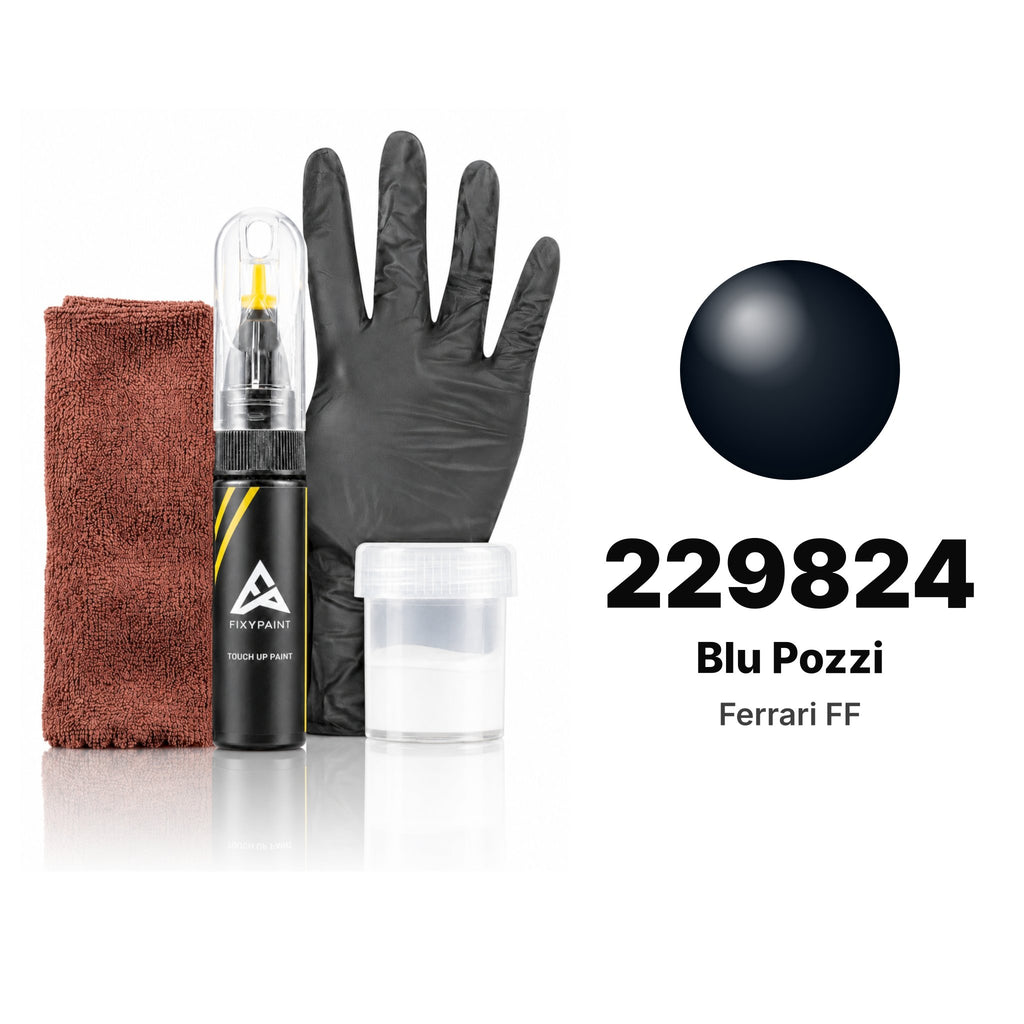 Touch-up paint for Ferrari FF 229824 Blu Pozzi, Complete kit