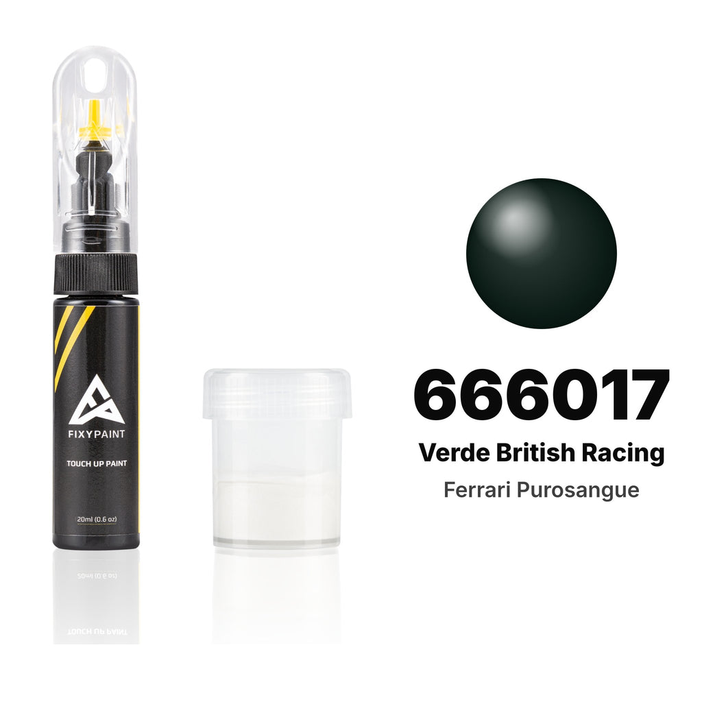 Lackstift für Ferrari Purosangue – 666017 Verde British Racing (ab 2023), Set Standard