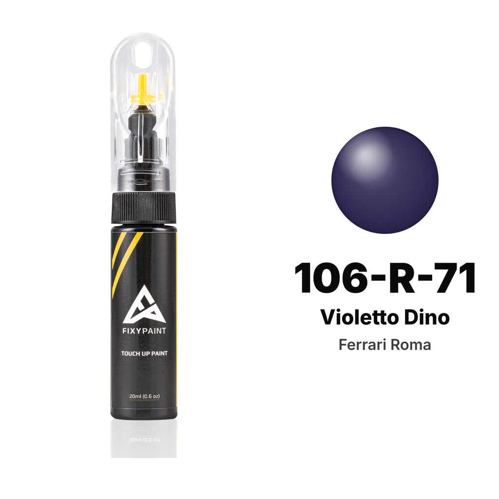 Pintura de retoque para Ferrari Roma – 106-R-71 Violetto Dino (2023), kit Básico
