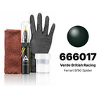 Touch-up paint for Ferrari SF90 Spider 666017 Verde British Racing, Complete kit