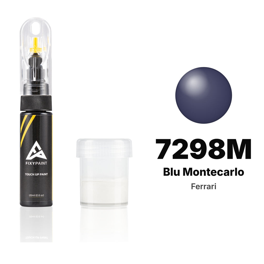 Touch-up paint for Ferrari 7298M Blu Montecarlo, Standard kit