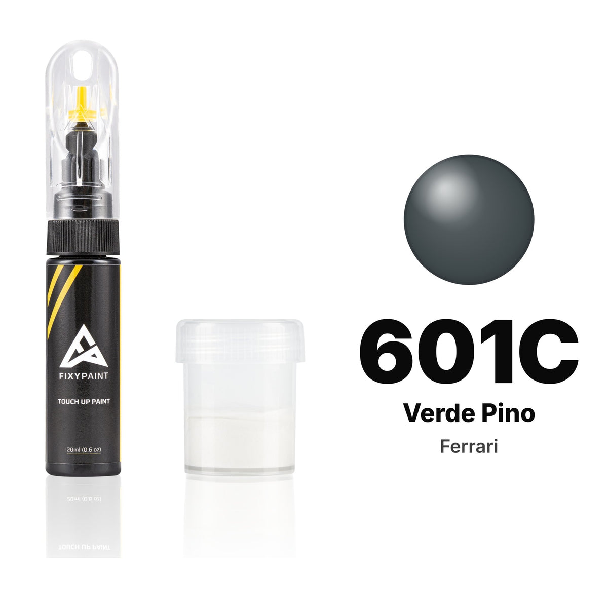 Vernice ritocco per Ferrari – 601C Verde Pino (tutti i modelli, 1981–1990), kit Standard