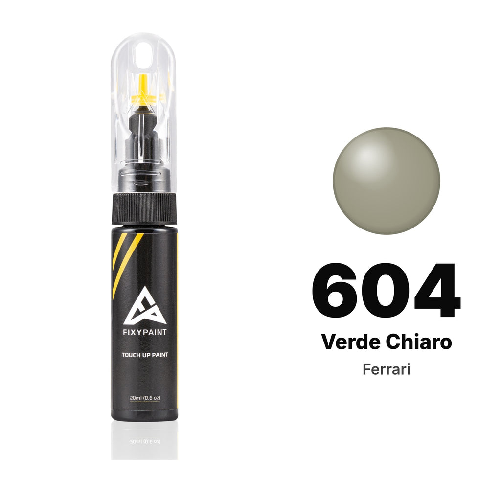 Vernice ritocco per Ferrari – 604 Verde Chiaro (tutti i modelli, 1987–1993), kit Base
