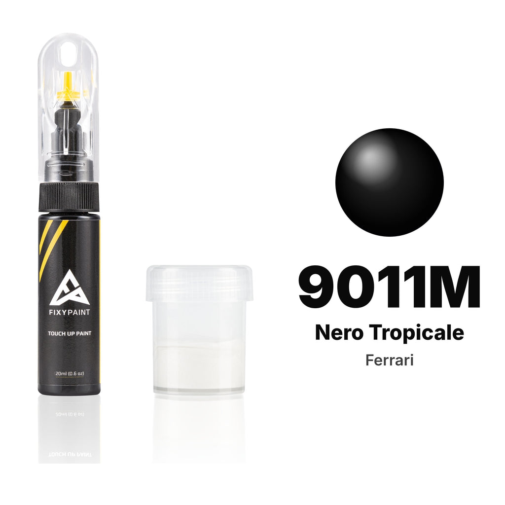 Touch-up paint for Ferrari 9011M Nero Tropicale, Standard kit