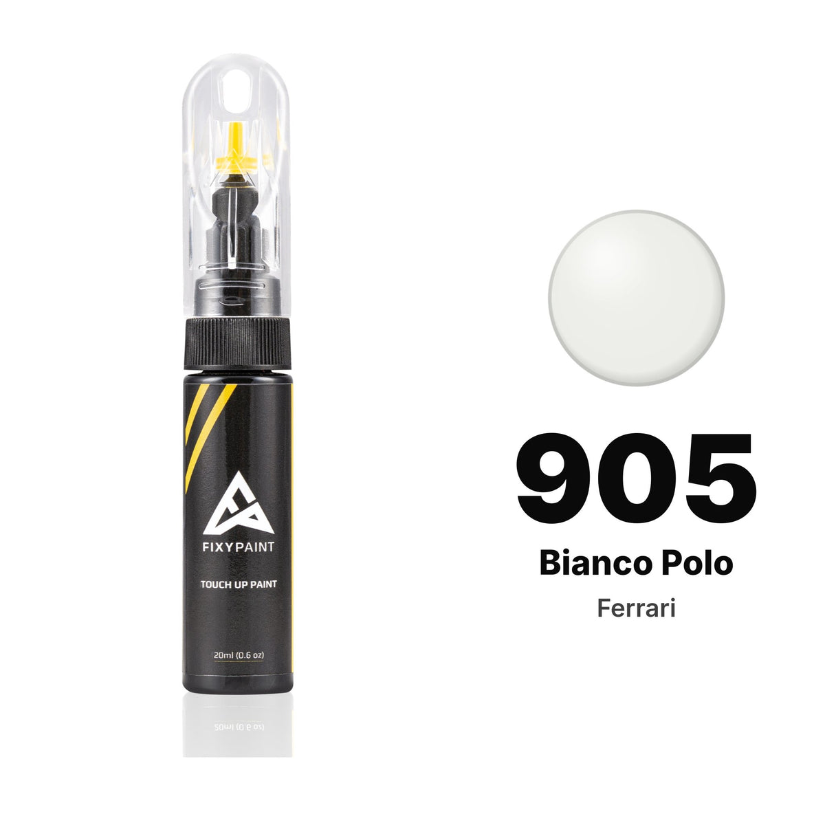 Touch-up paint for Ferrari 905 Bianco Polo, Basic kit