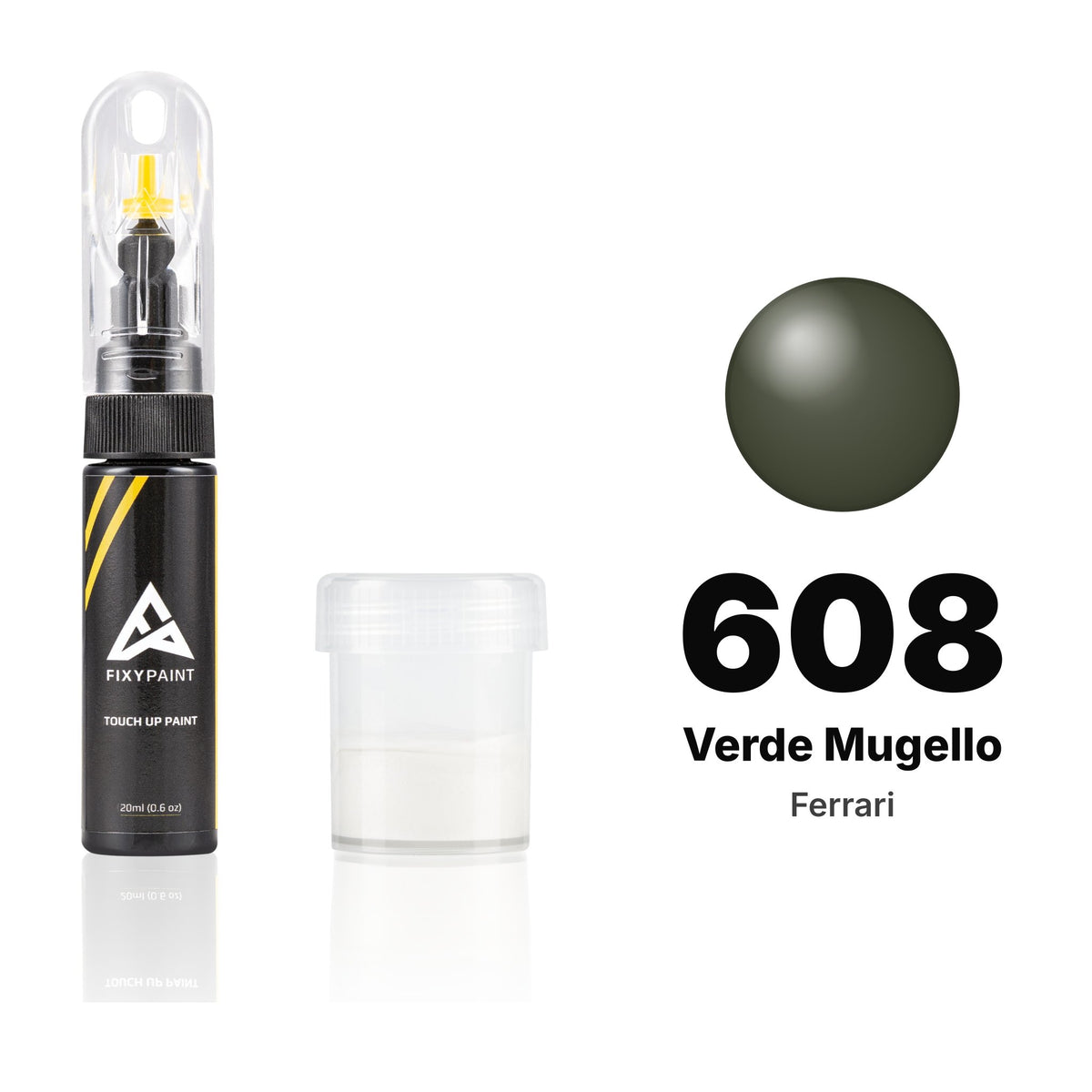 Touch-up paint for Ferrari 608 Verde Mugello, Standard kit