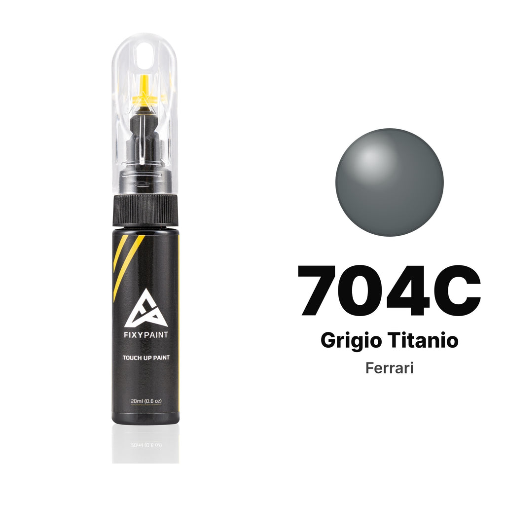 Touch-up paint for Ferrari 704C Grigio Titanio, Basic kit