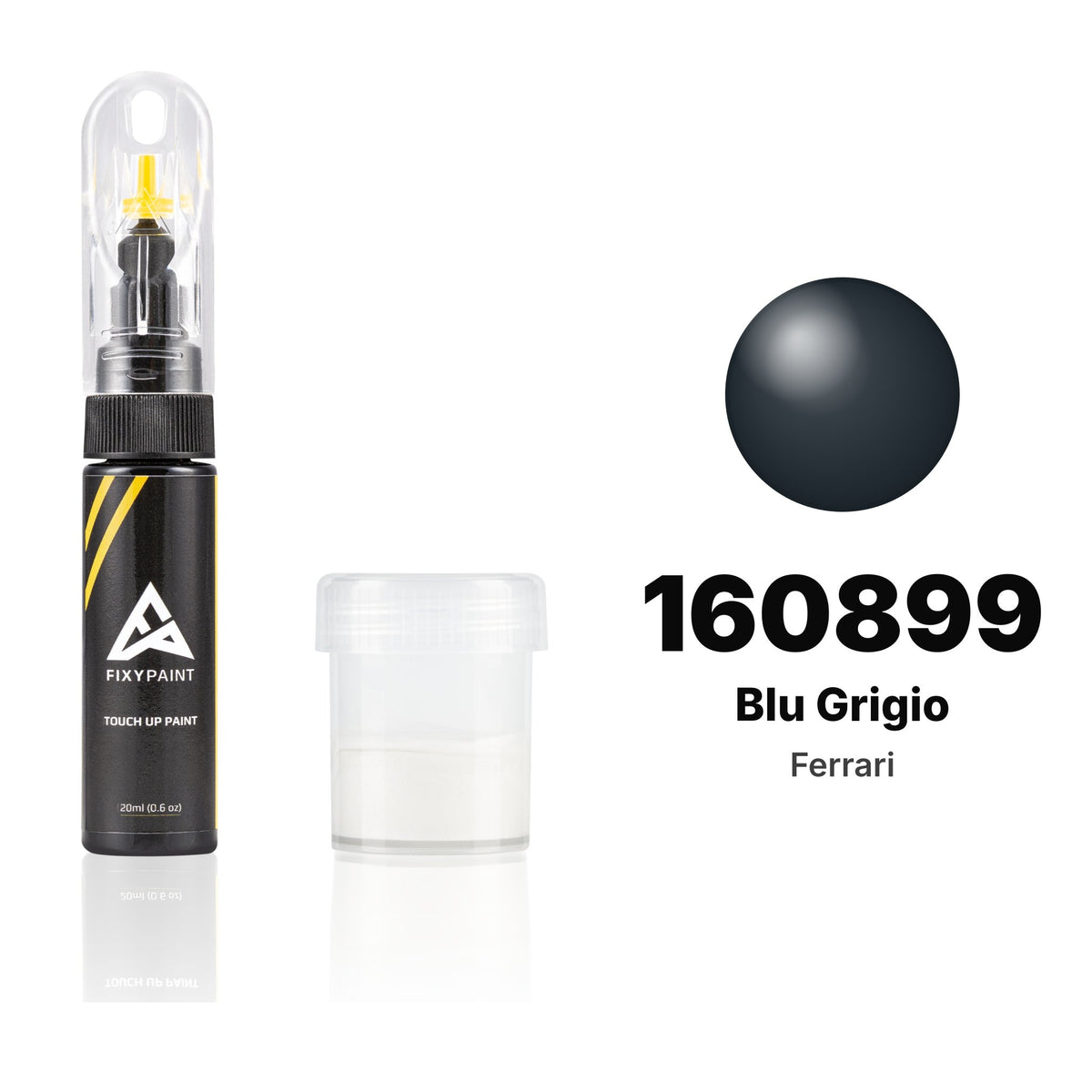 Lackstift für Ferrari – 160899 Blu Grigio (alle Modelle, 2008), Set Standard