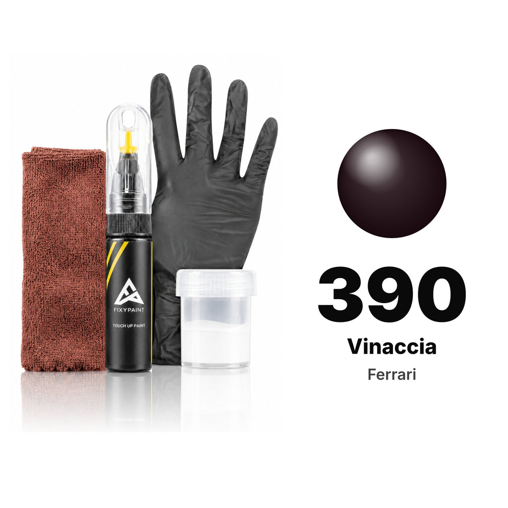 Touch-up paint for Ferrari 390 Vinaccia, Complete kit