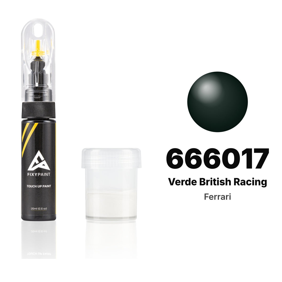 Touch-up paint for Ferrari 666017 Verde British Racing, Standard kit