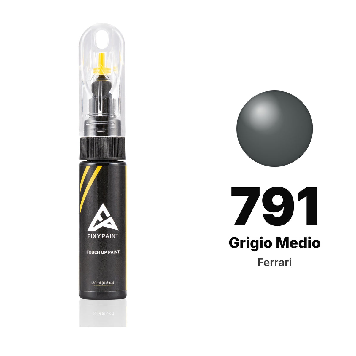 Touch-up paint for Ferrari 791 Grigio Medio, Basic kit