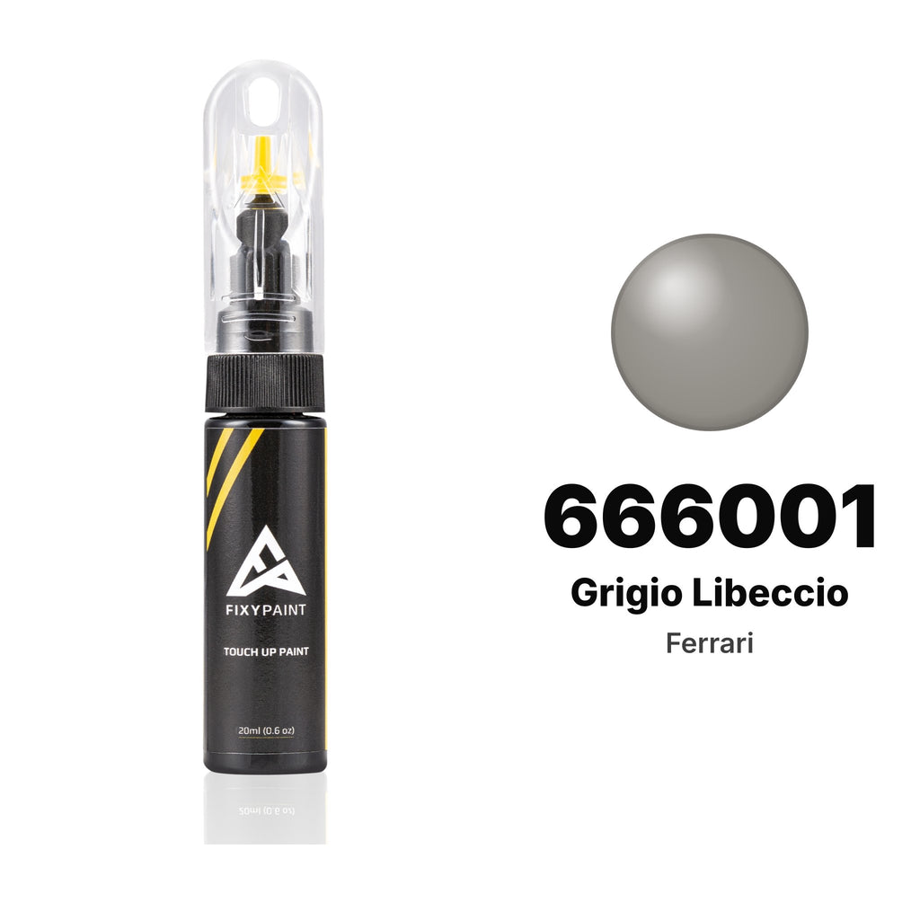 Touch-up paint for Ferrari 666001 Grigio Libeccio, Basic kit