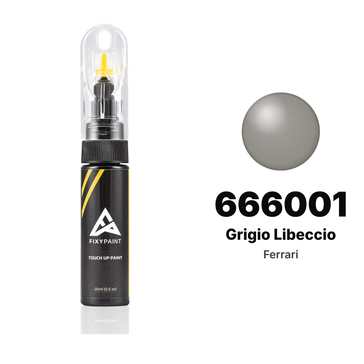 Ferrari 666001 Grigio Libeccio touch-up paint, Basic kit