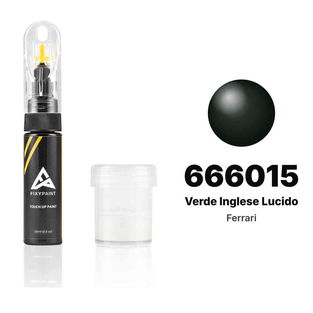 Touch-up paint for Ferrari 666015 Verde Inglese Lucido, Standard kit