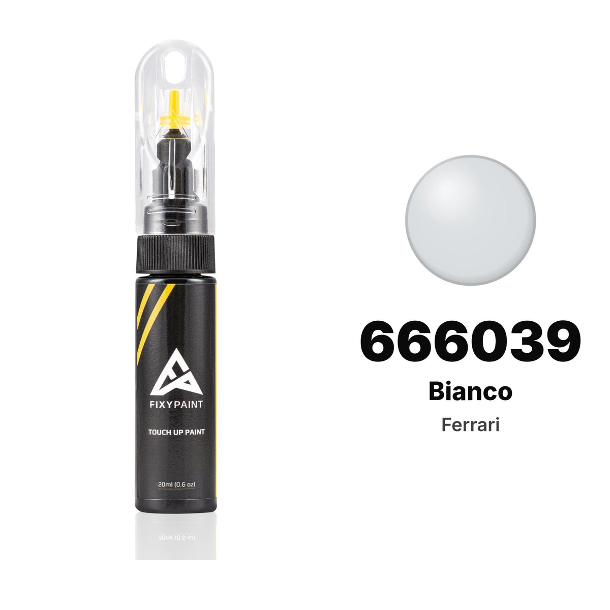 Ferrari 666039 Bianco touch-up paint, Basic kit