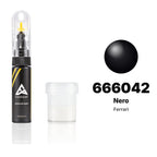Lackstift für Ferrari – 666042 Nero (alle Modelle, 2008–2012), Set Standard