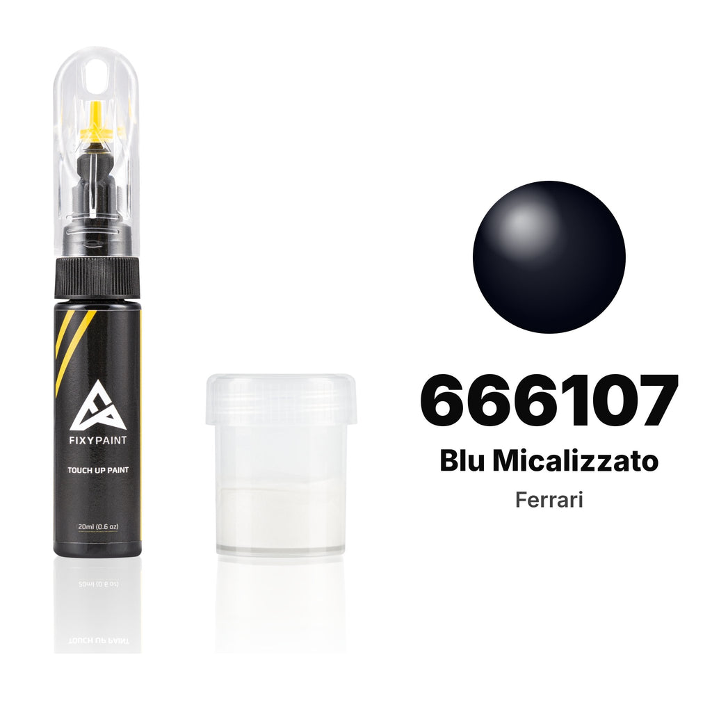 Touch-up paint for Ferrari 666107 Blu Micalizzato, Standard kit