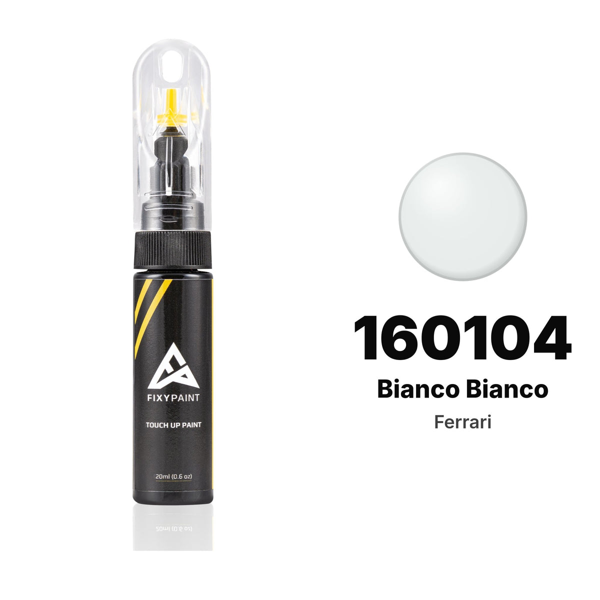 Touch-up paint for Ferrari 160104 Bianco Bianco, Basic kit