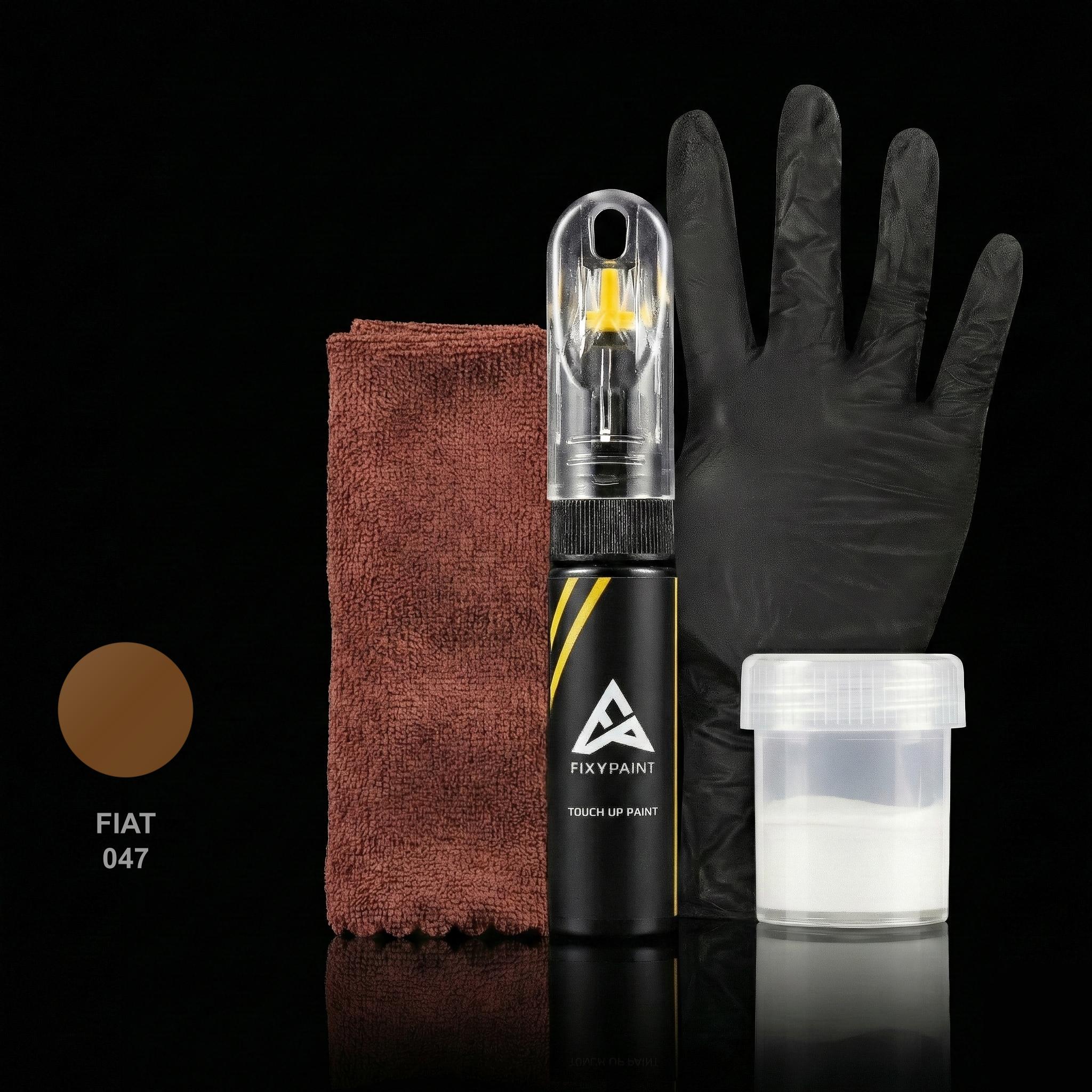 Fiat Universal touch up paint kit - MARRONE 047 scratch repair