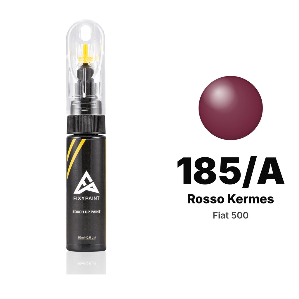 Touch-up paint for Fiat 500 185/A Rosso Kermes, Basic kit