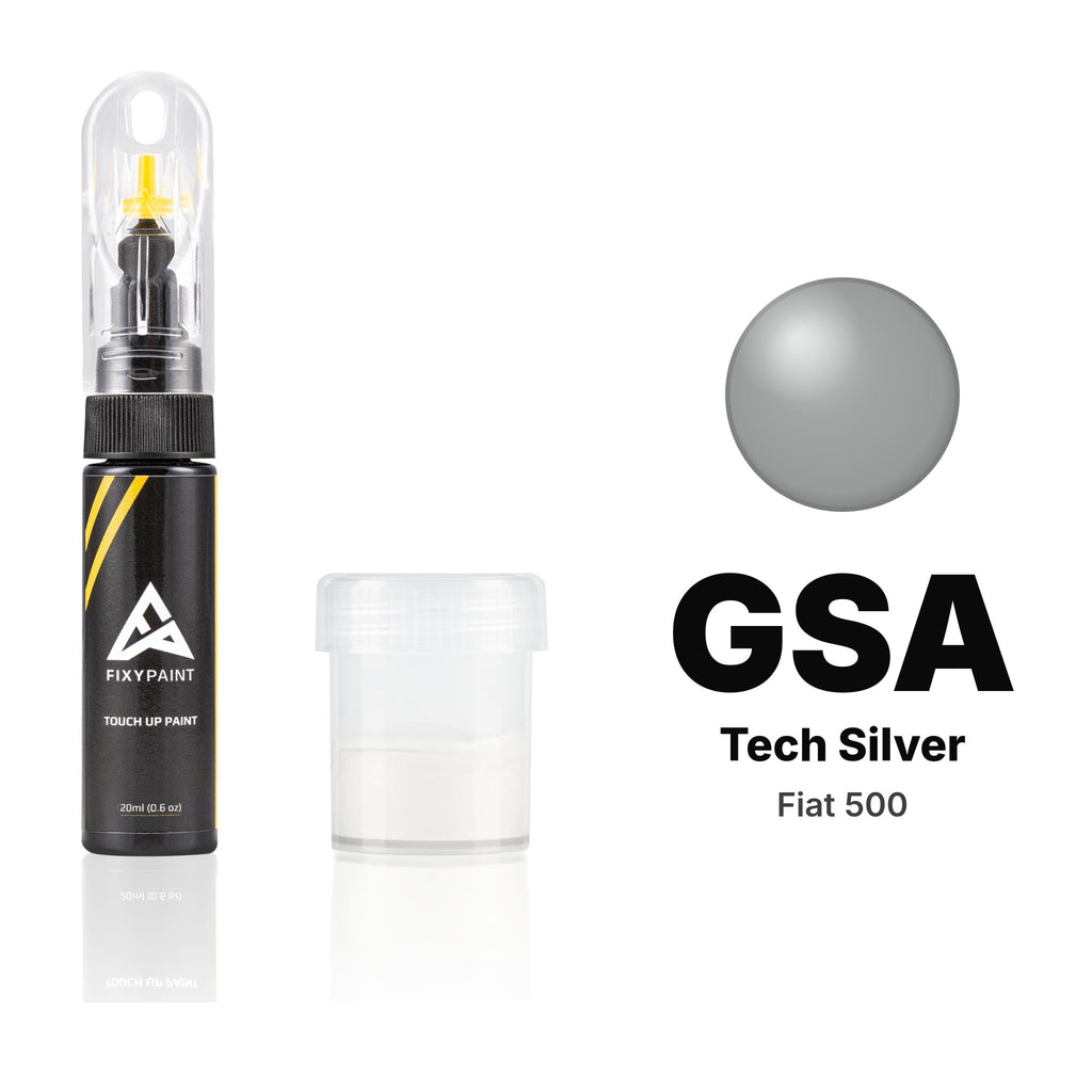 Touch-up paint for Fiat 500 GSA Tech Silver, Standard kit