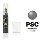 Touch-up paint for Fiat 500 PSC Billet Silver, Standard kit