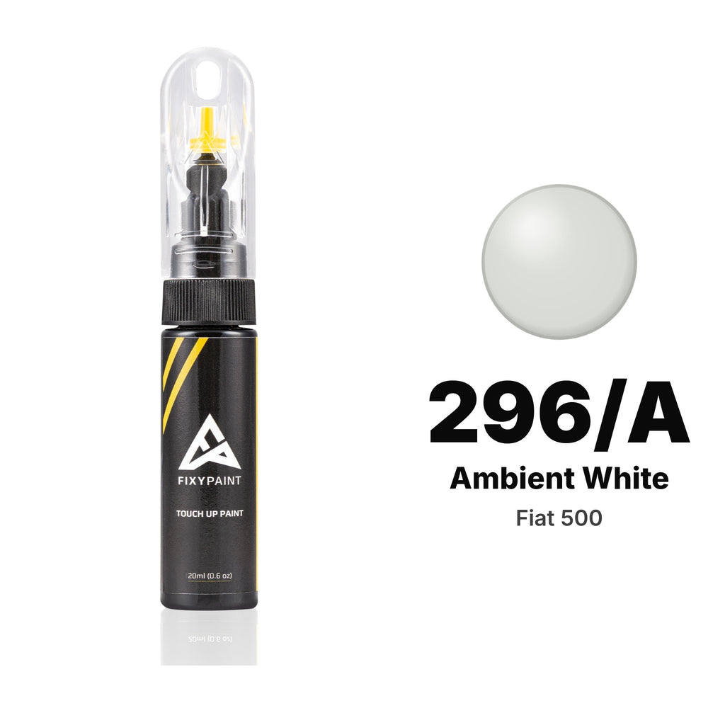 Touch-up paint for Fiat 500 296/A Ambient White, Basic kit