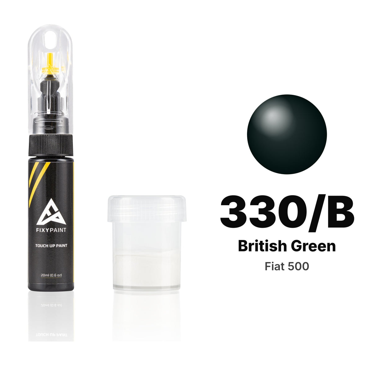 Touch-up paint for Fiat 500 330/B British Green, Standard kit