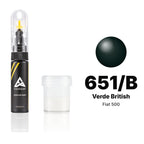 Touch-up paint for Fiat 500 651/B Verde British, Standard kit