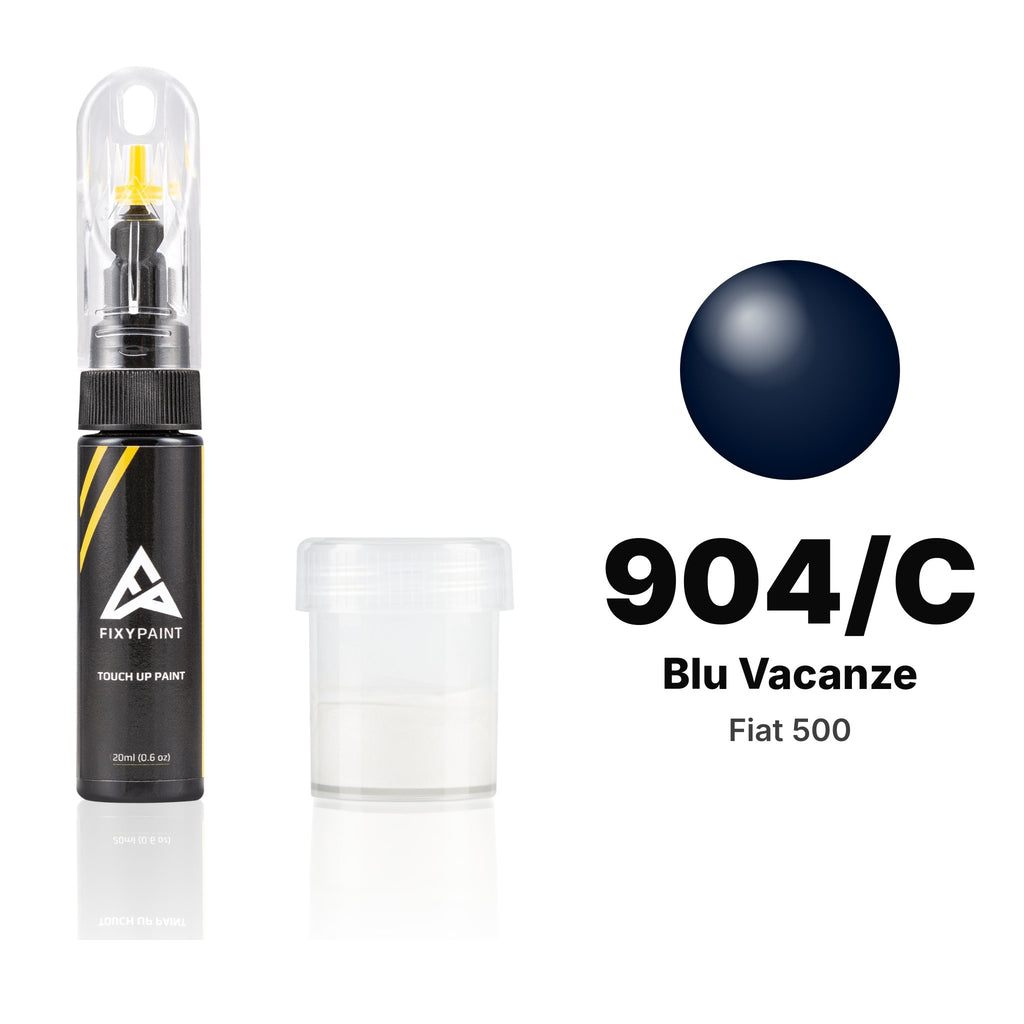 Touch-up paint for Fiat 500 904/C Blu Vacanze, Standard kit