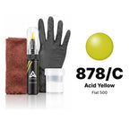 Touch-up paint for Fiat 500 878/C Acid Yellow, Complete kit