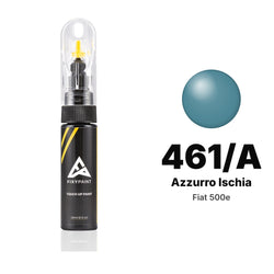 Touch-up paint for Fiat 500e 461/A Azzurro Ischia, Basic kit