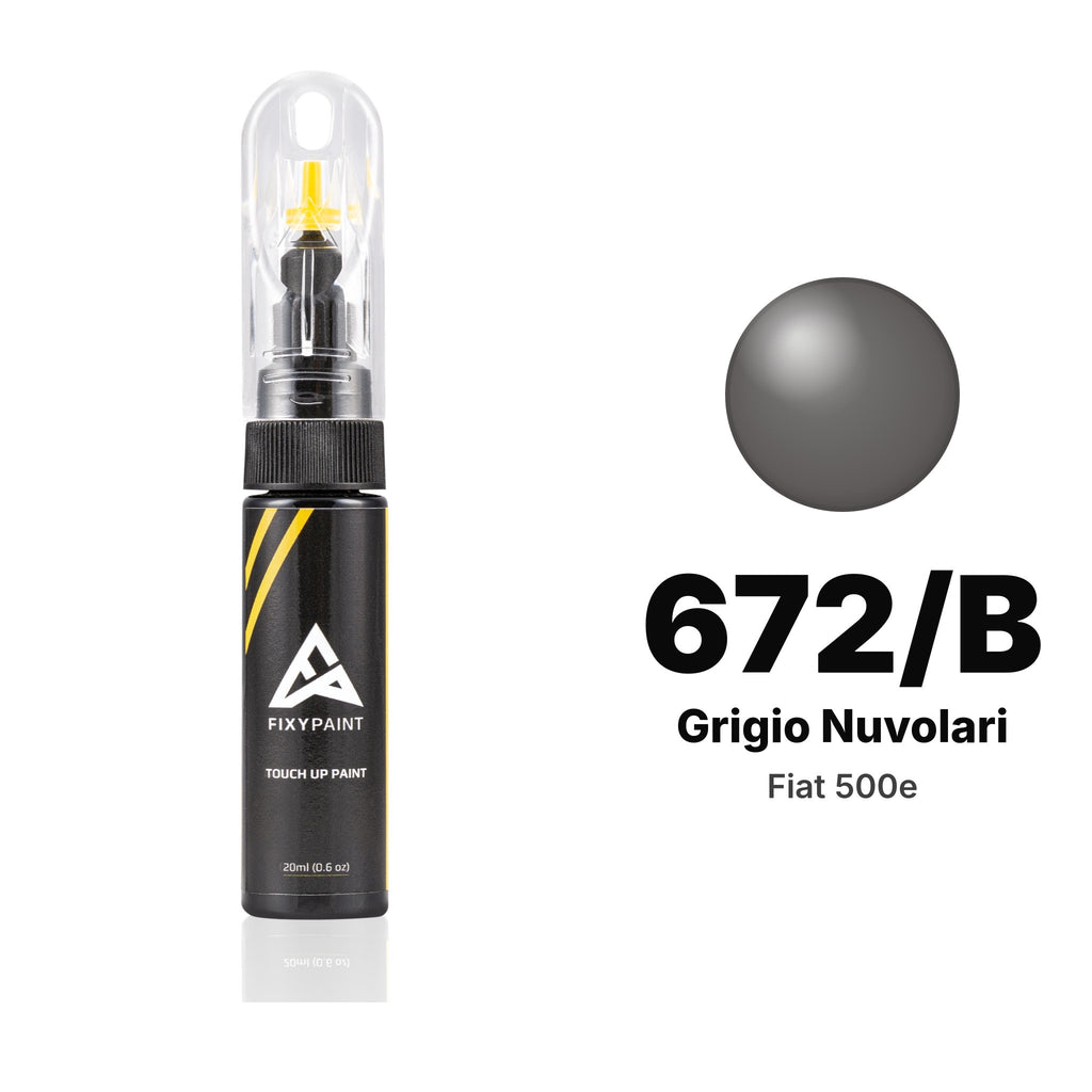 Touch-up paint for Fiat 500e 672/B Grigio Nuvolari, Basic kit