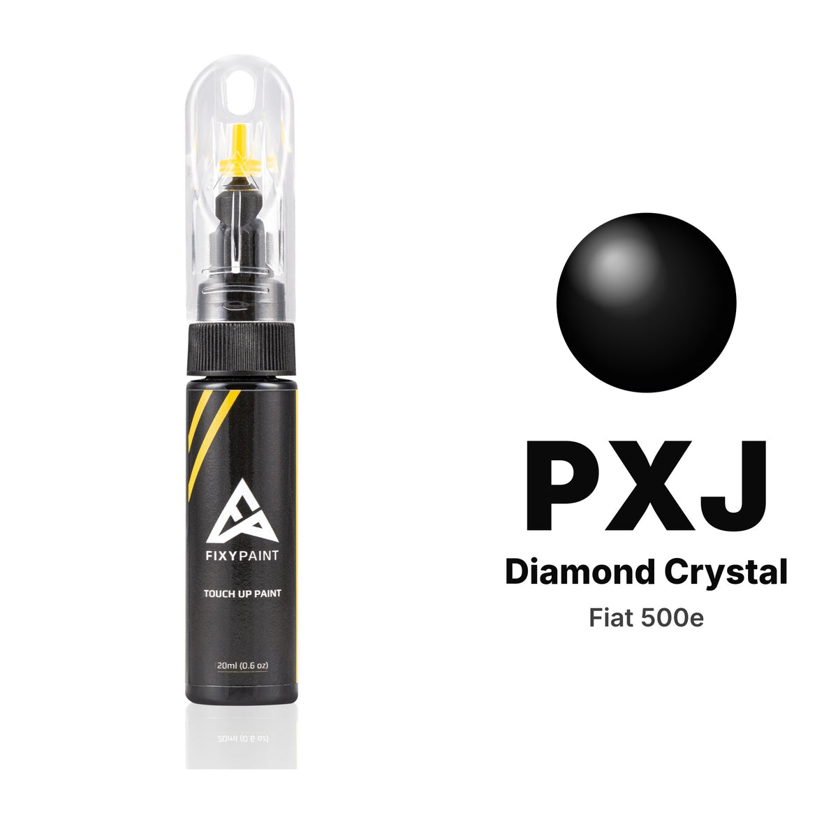 Vernice ritocco per Fiat 500e – PXJ Diamond Crystal (2012–2013, 2019–2020), kit Base